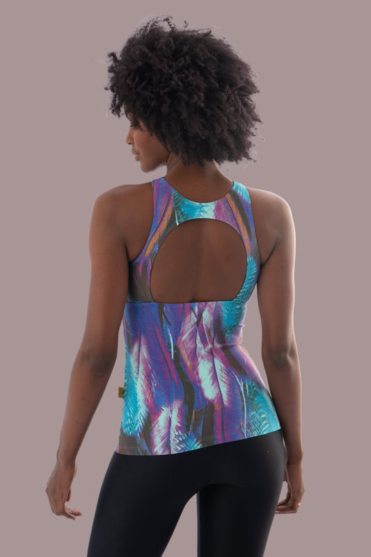 Melissa Top Front crossed Multiple prints