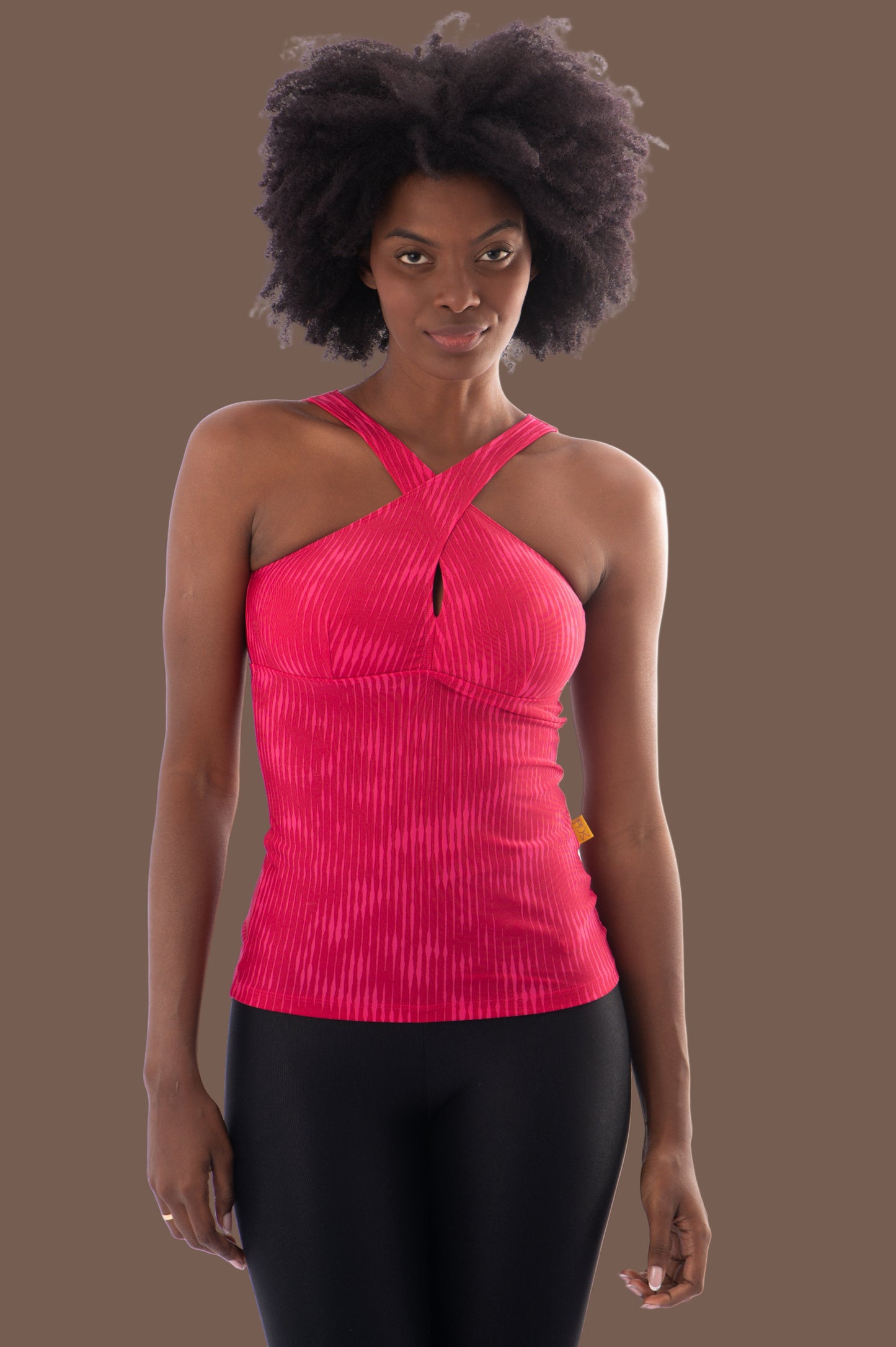 Melissa Top Front crossed Multiple prints