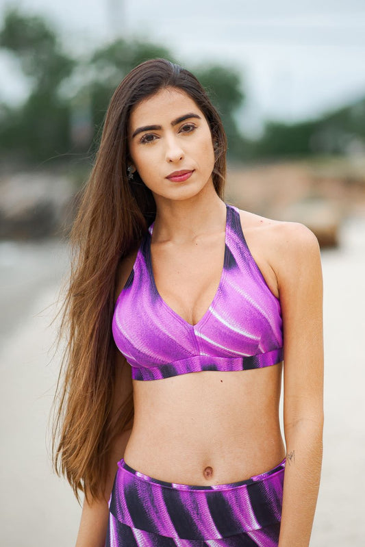 Racerback Sportsbras Themed Prints