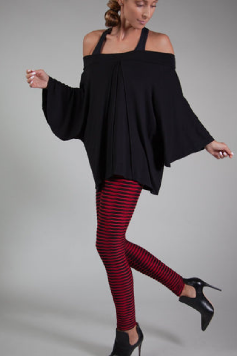 Leggings Textured Stripped