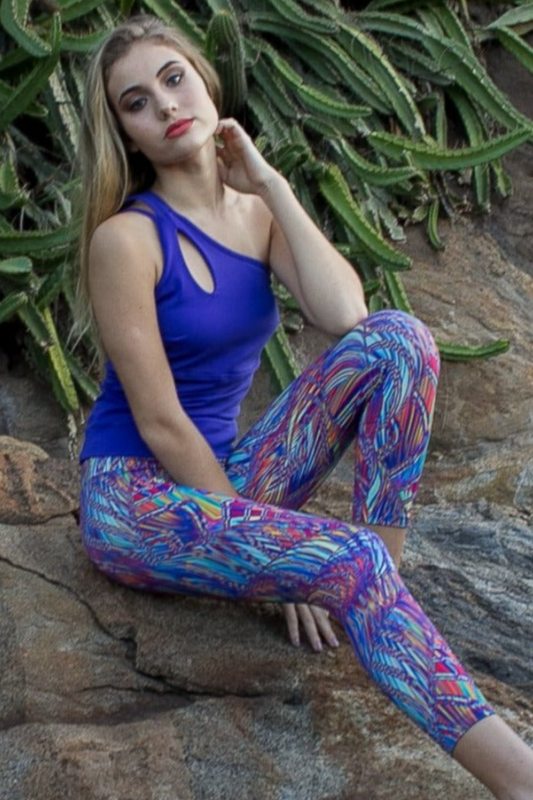 Capris Printed Villa