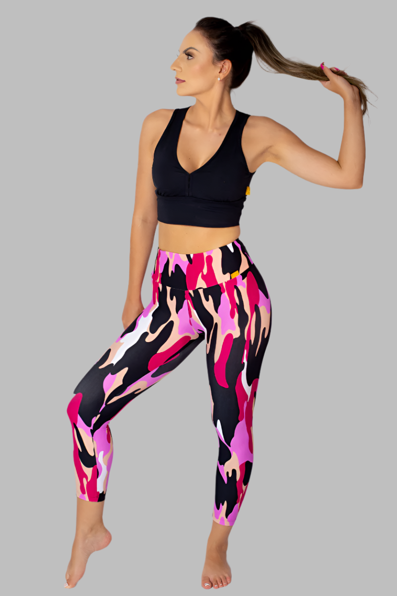 Capris Pink Camo