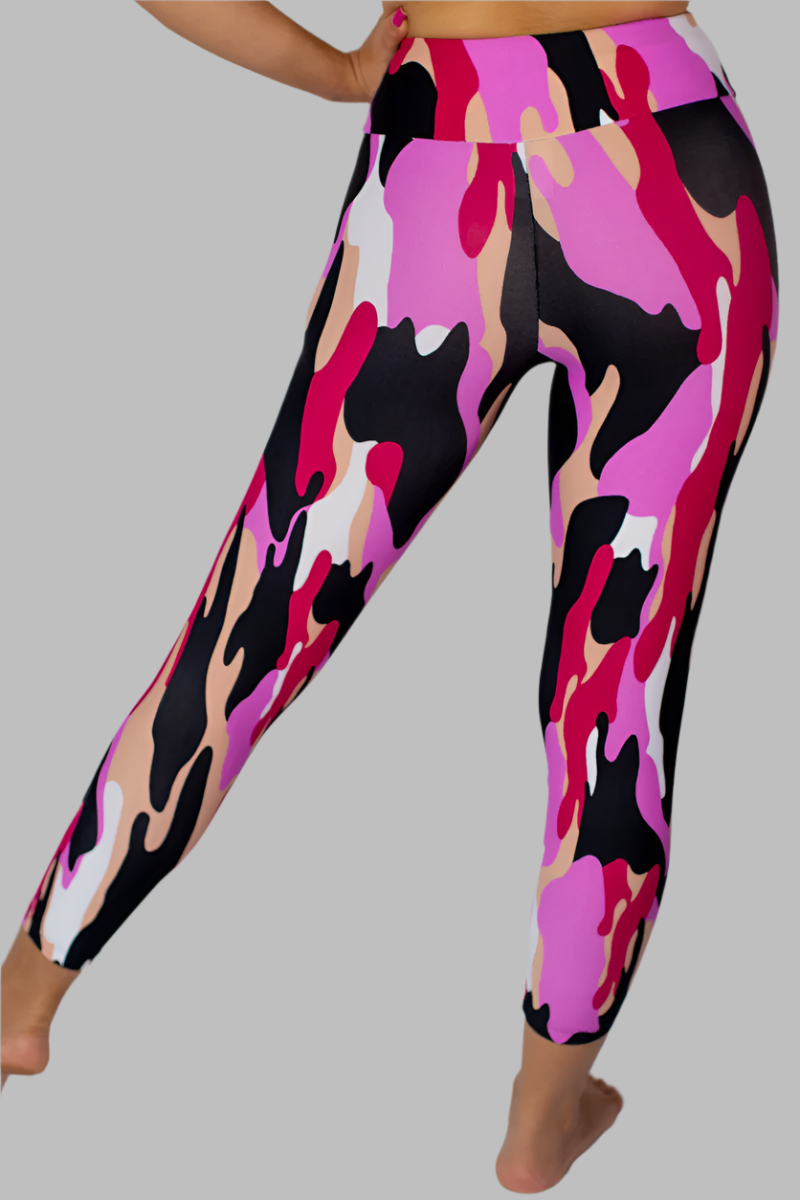 Capris Pink Camo