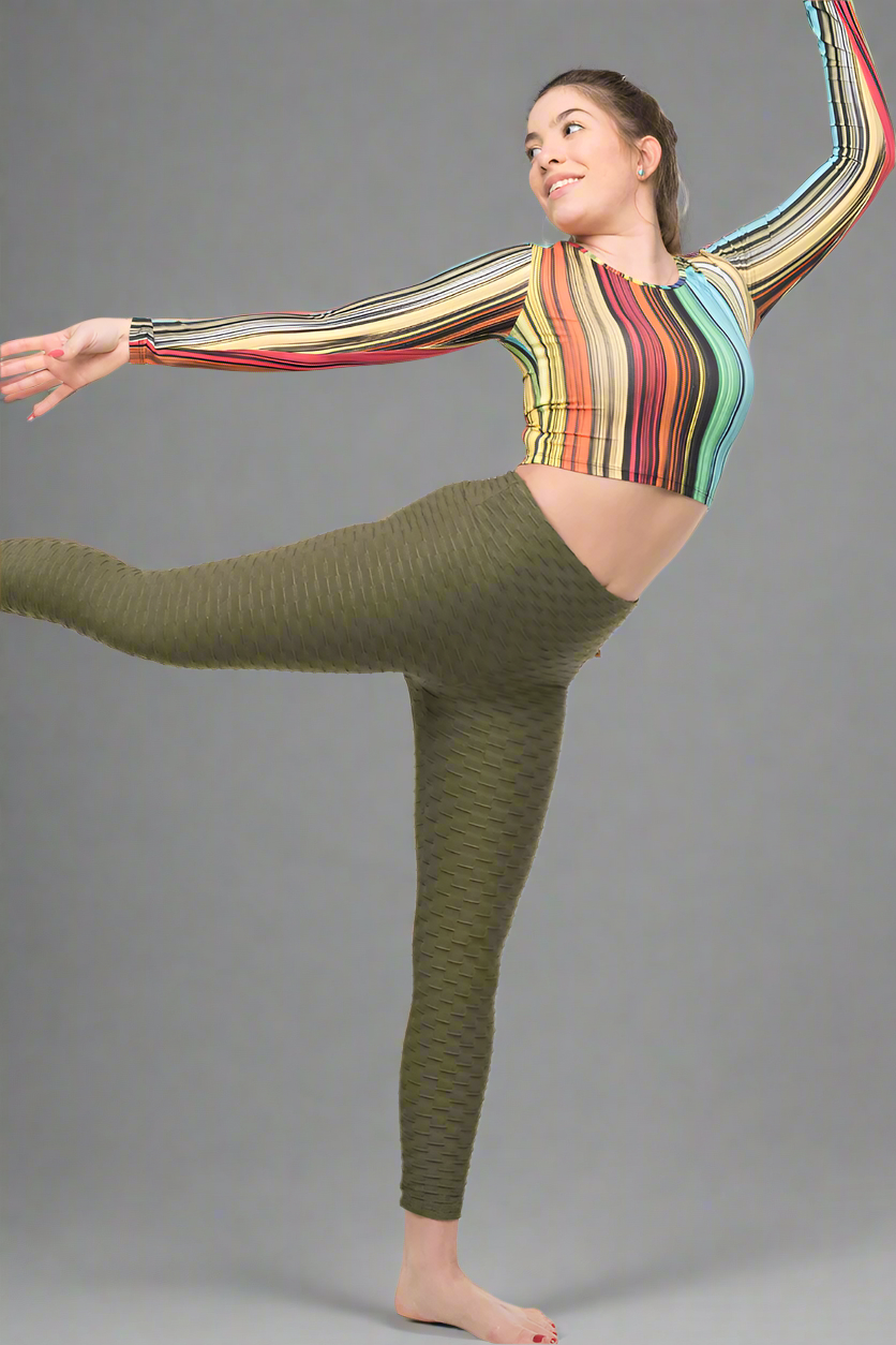 Capris Textured