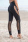 Leggings High-Rise Semi-Sheer Panel