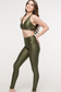 Leggings Textured Chrome