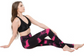 Leggings Textured Tie Dye