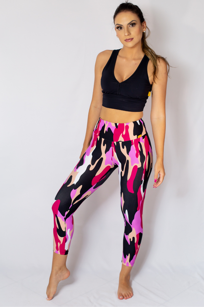 Capris Pink Camo