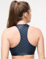 Racerback Sportsbras Textured Chrome